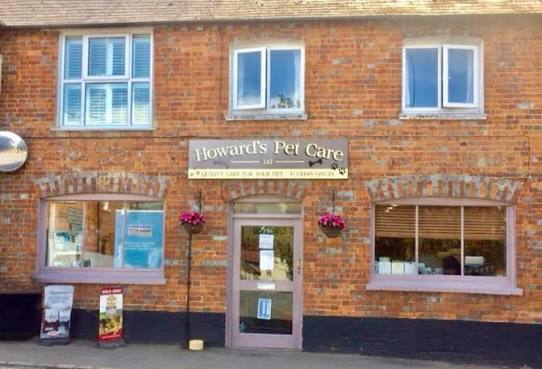 Howard's Pet Care shopfront
